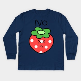 No Strawberry Kids Long Sleeve T-Shirt